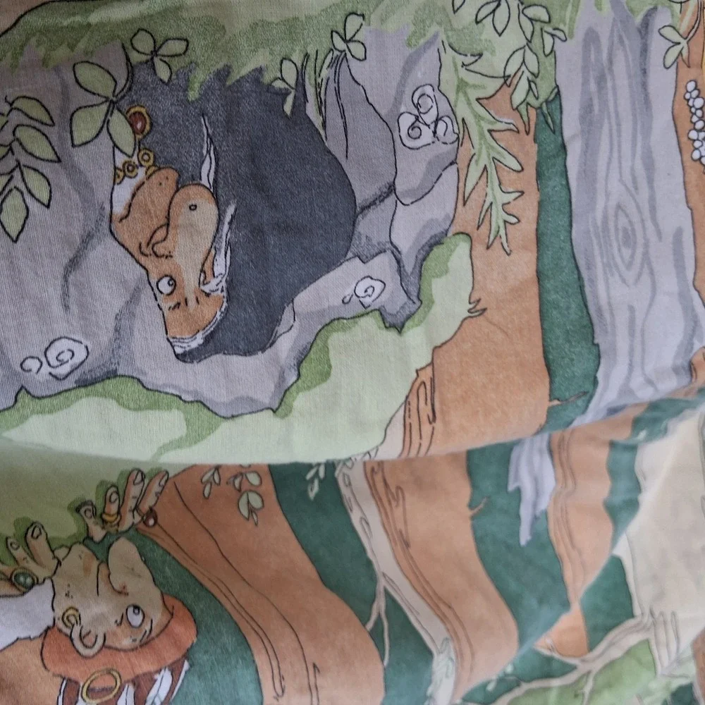 Vintage IKEA Sagan Troll Twin Duvet Cover ‎ RARE HTF GVC